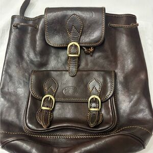 Alessia Italian Leather Backpack